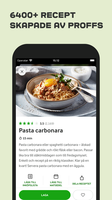 Arla Mat - Recept Screenshot