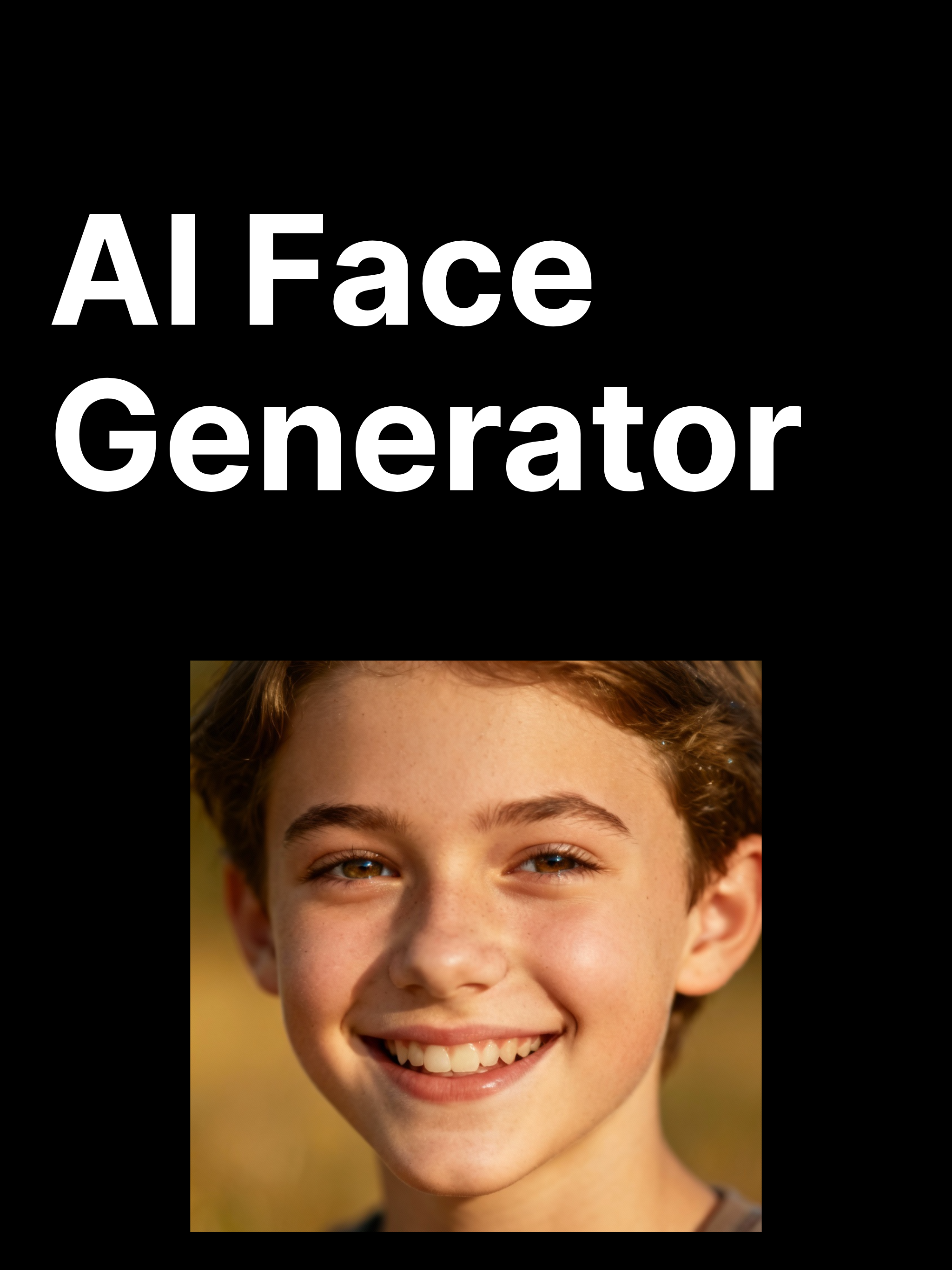 FaceGen: AI Face Generator