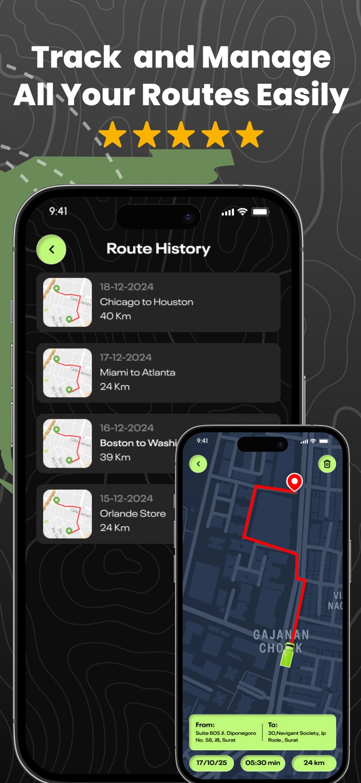 Hammer: Truck GPS Maps iphone screenshot 3