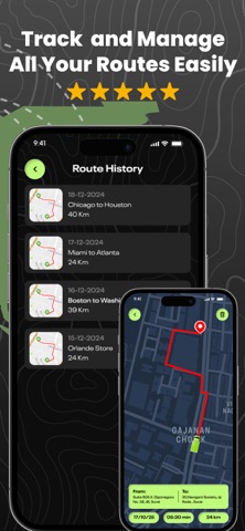 Hammer: Truck GPS Maps iPhone screenshot