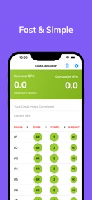 GPA Calculator screenshot