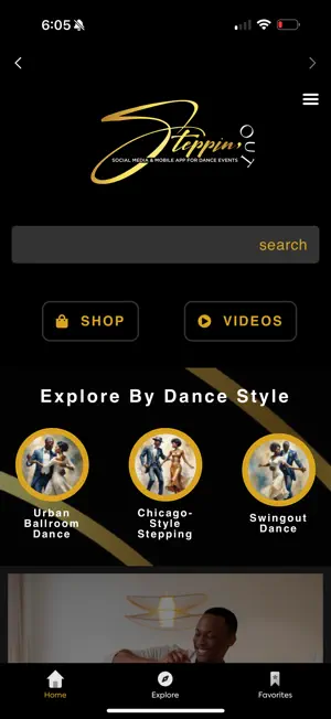 Steppin Out App screenshot 1
