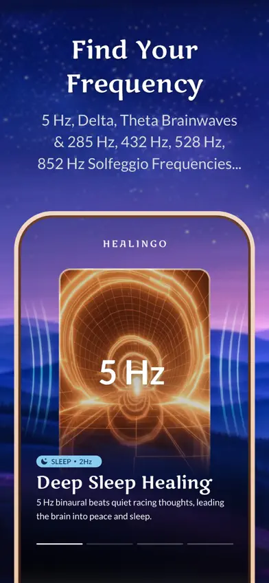 Healing Frequency Sleep Sounds screenshot 2