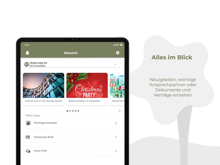 EQ Immobilien Kundenportal