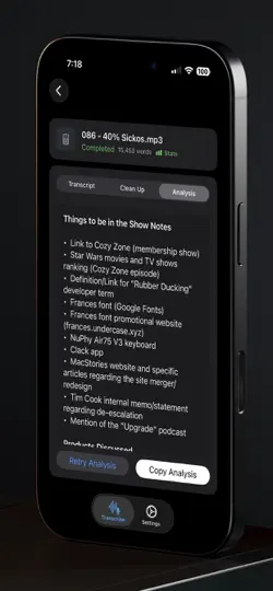 Screenshot von Quick Subtitles auf dem iPhone 6