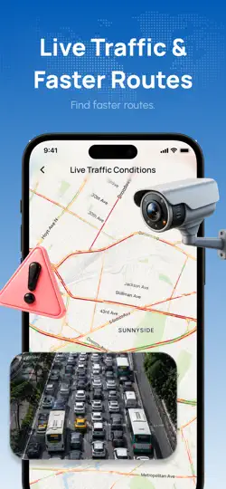Captura de pantalla de GeoScope: GPS Map Camera en iPhone 5