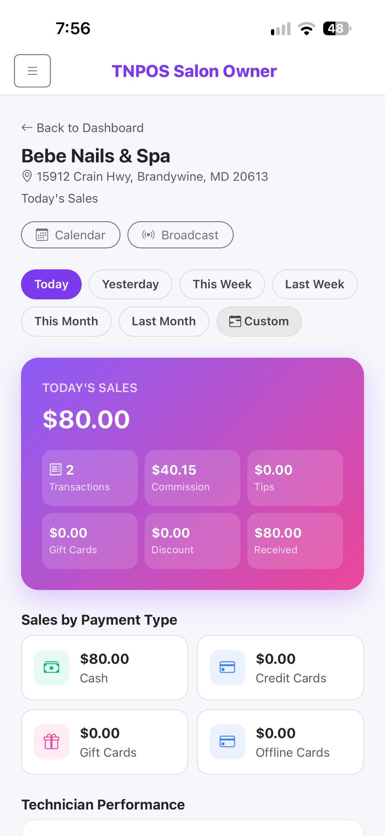 Screenshot 5 of TNPOS Salon Owner