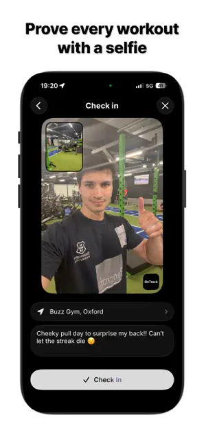 OnTrack - Gym Accountability screenshot 2