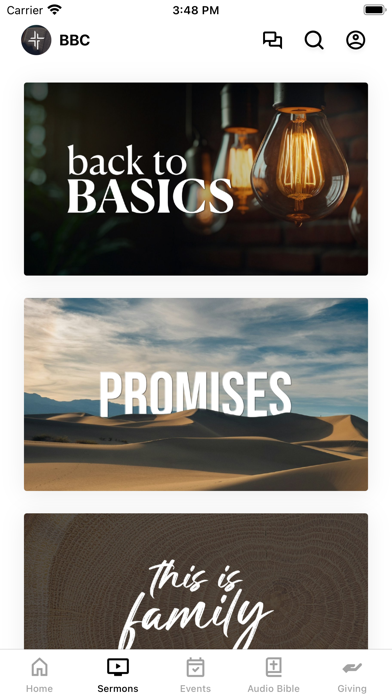 Brenham Bible Church Screenshot