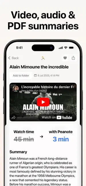 Peanote - AI Voice Notes screenshot 3