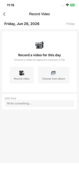 Video Diary-Daily Vlog Clip screenshot 2