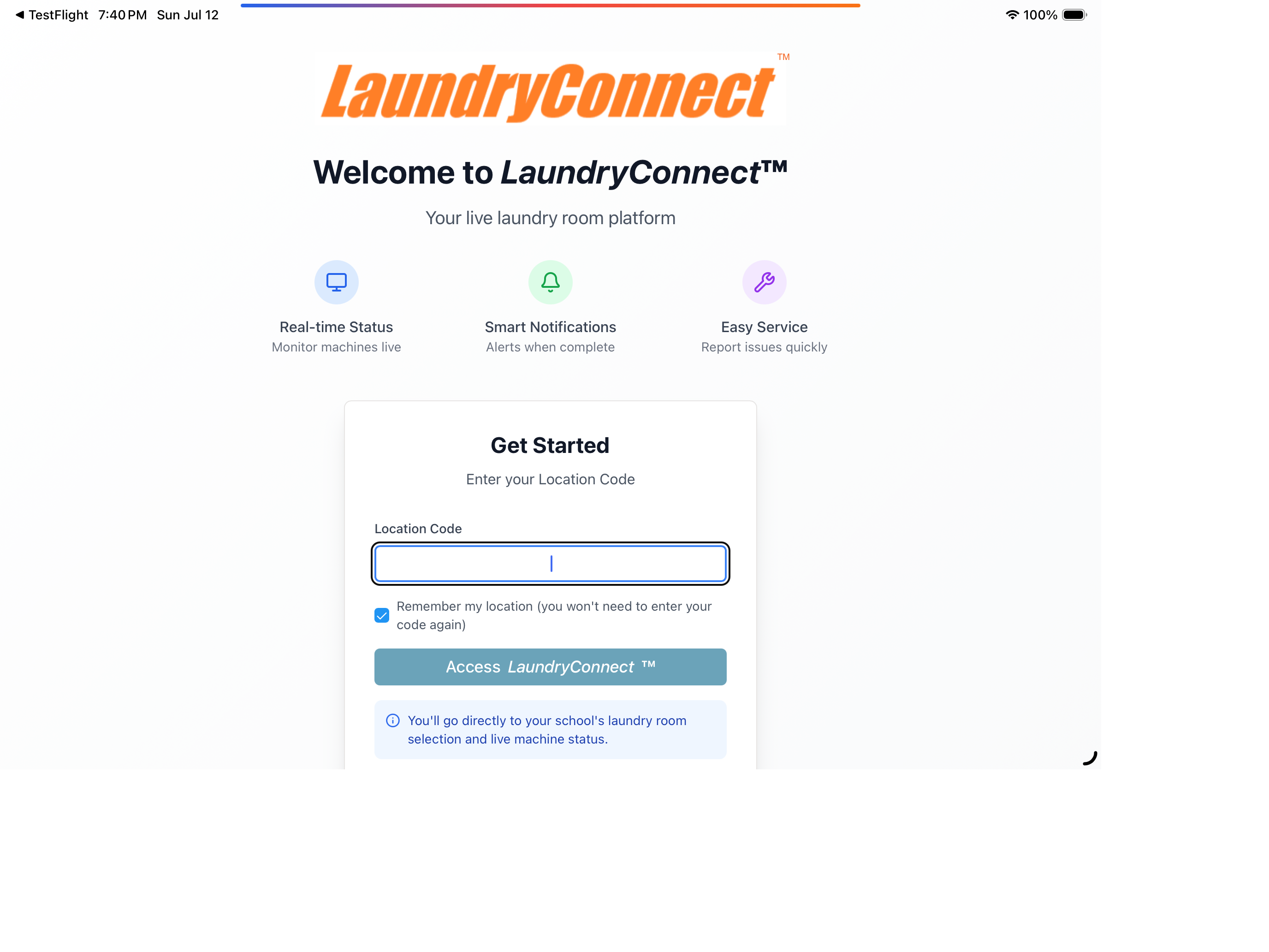 LaundryConnect Live screenshot 9