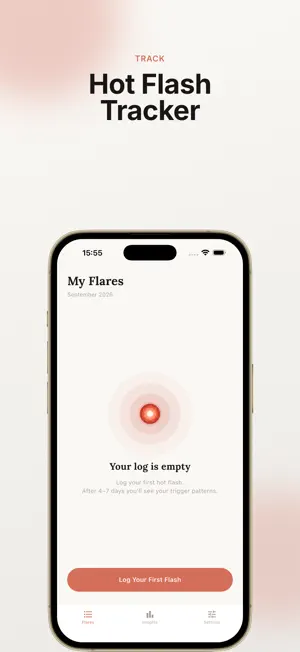 Flare — Hot Flash Tracker screenshot 2