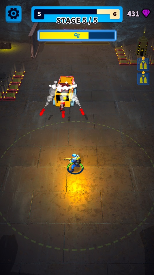 #8. Robot Hunter 3D (iOS) 由: LOCOMOTIVE OYUN YAZILIM ANONIM SIRKETI