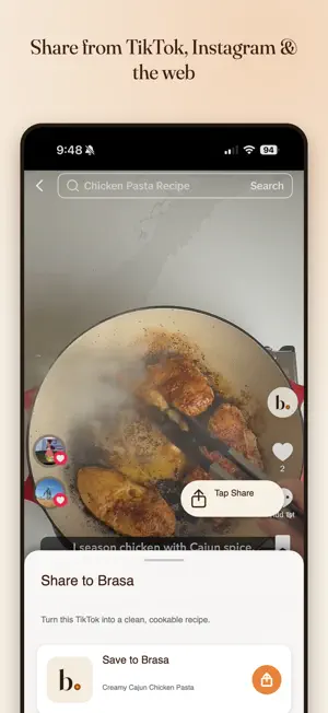 Brasa: Recipe Keeper & Planner screenshot 4