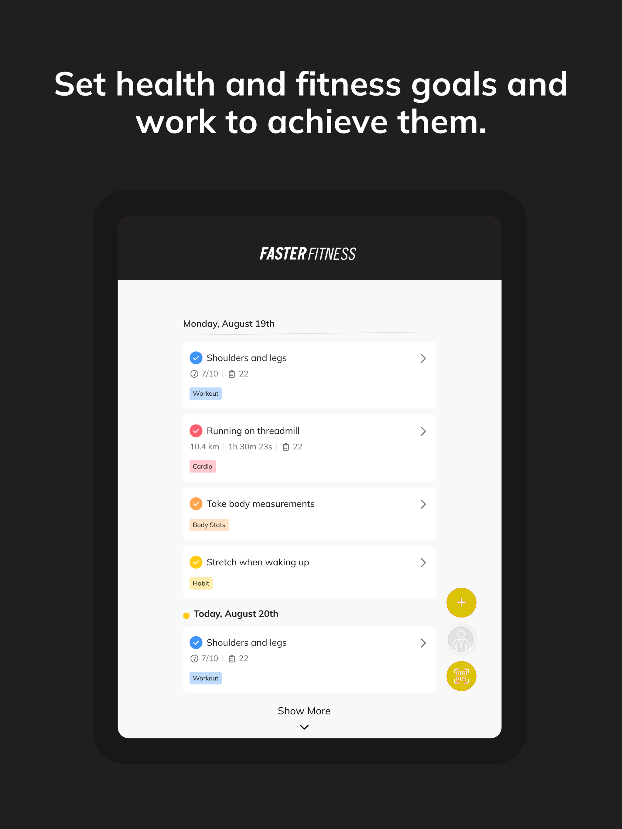Faster Fitness Training screenshot 10