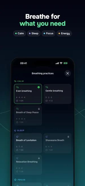Mindful: Breathing Exercises screenshot 2