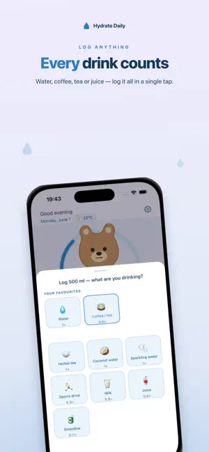 Hydrate Daily - Water Tracker screenshot 2