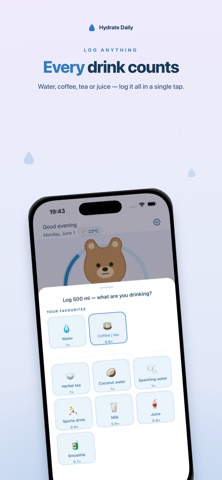 Hydrate Daily - Water Tracker Screenshot 2 of 5
