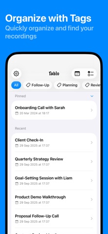 AI Meeting Notes - Tablo Screenshot 5 of 9