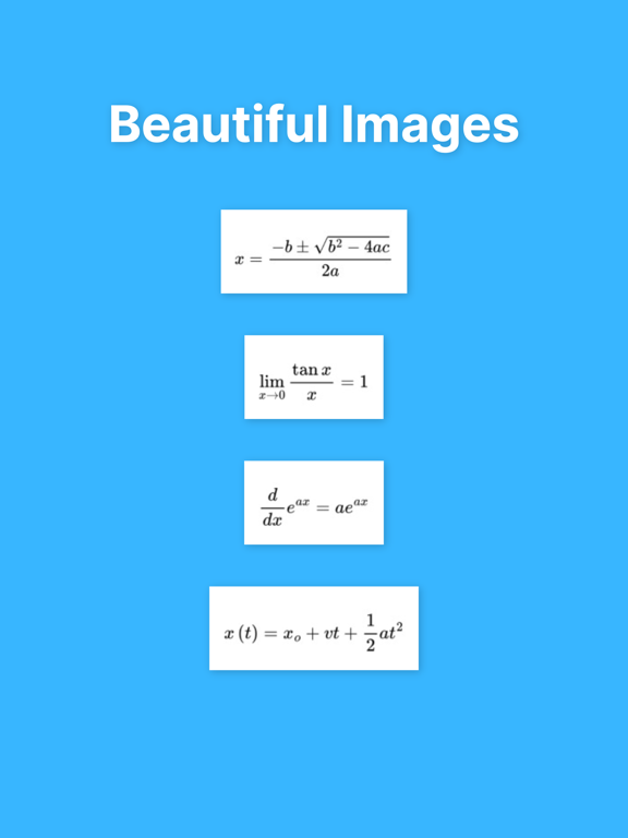 Screenshot #6 pour LaTeX Math Image Converter