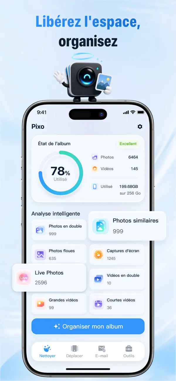 Screenshot #2 pour Pixo Cleaner: Nettoie Vite