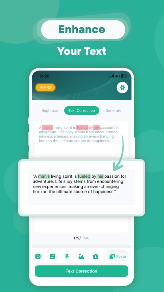 #2. Paraphrase AI : Rewording Tool (iOS) 由: abderrahim marari