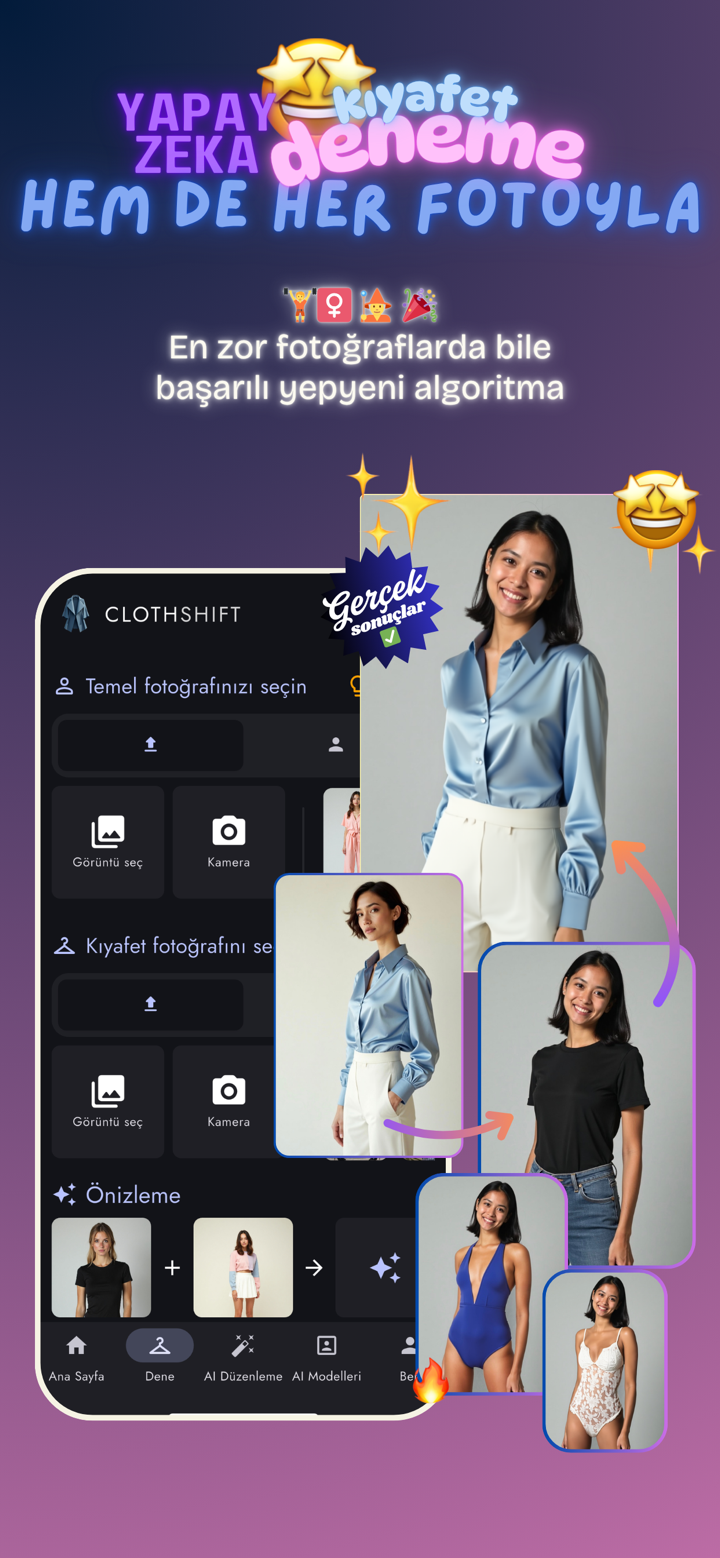 ClothShift – AI Kıyafet Deneme screenshot 4