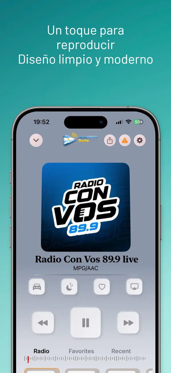 Screenshot #3 pour Radio Argentina FM AM En Vivo