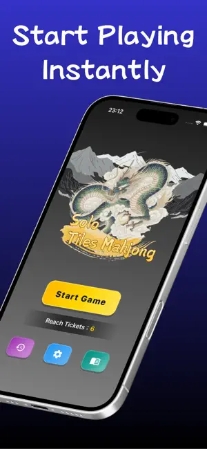 Solo Tiles Mahjong screenshot 1