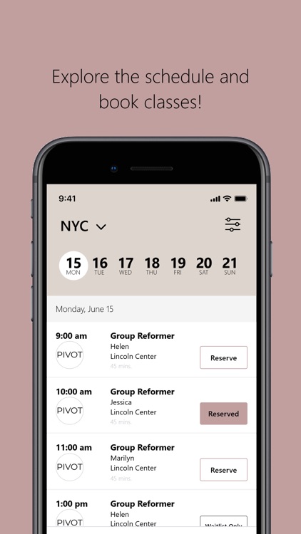 PIVOT Pilates Studio