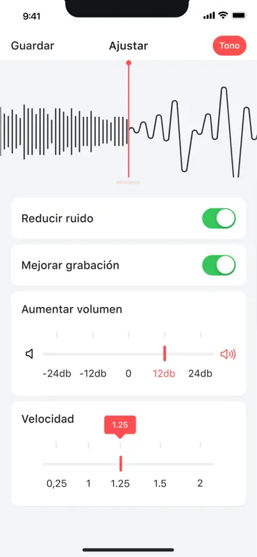 Grabadora de Voz: Grabar Audio screenshot 3 of 6
