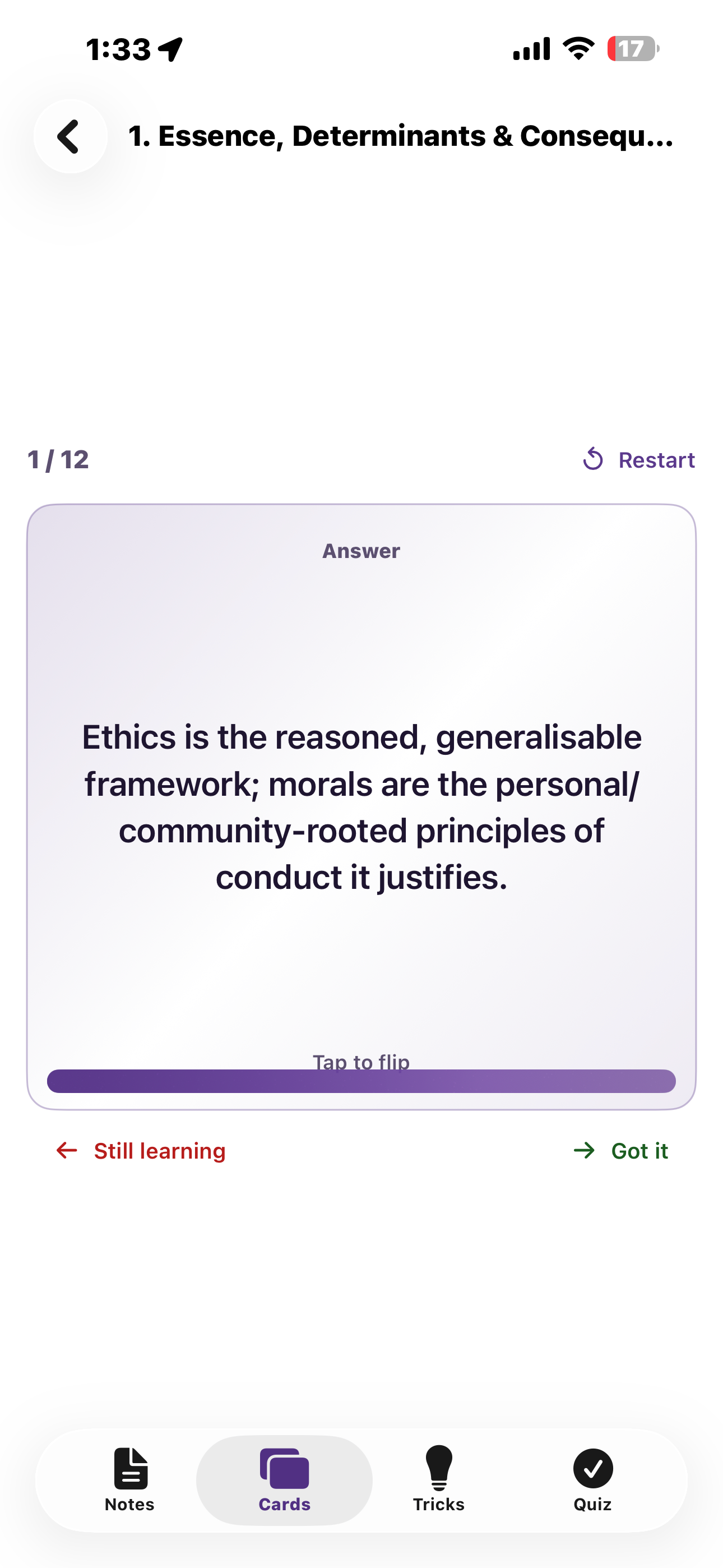 UPSC CSE Mains Quiz screenshot 10