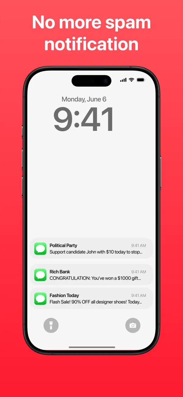 Screenshot #3 pour Spam Text Blocker - Filtera