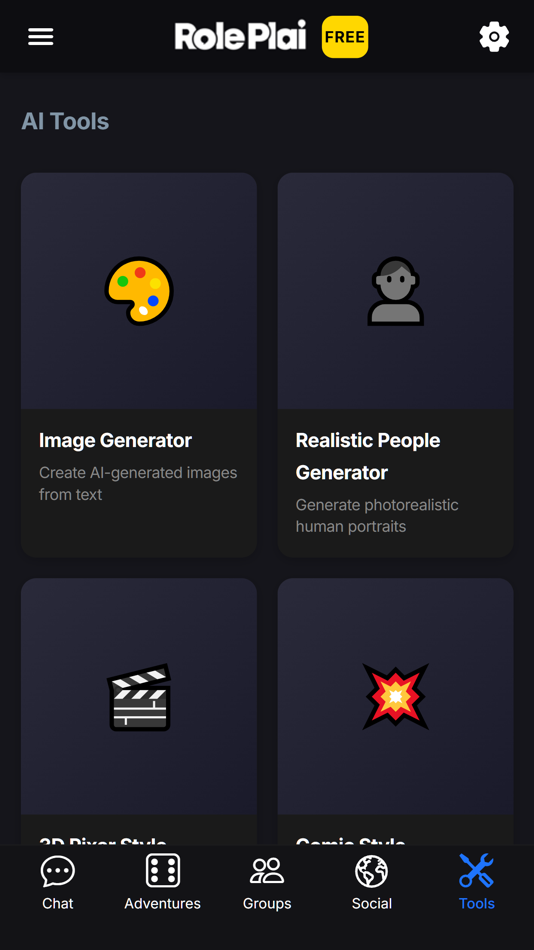 #5. RolePlai - Ai Character Chat (iOS) Ved: ANDREW WEDD