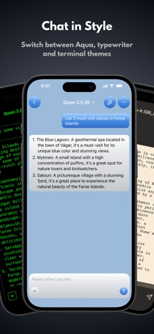 AnywAIr - Offline AI Assistant iPhone screenshot