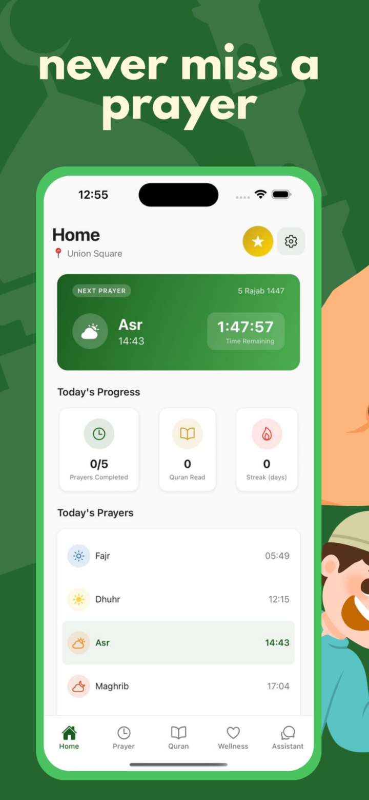 Muslim Mubarak: Namaz & Quran screenshot 2