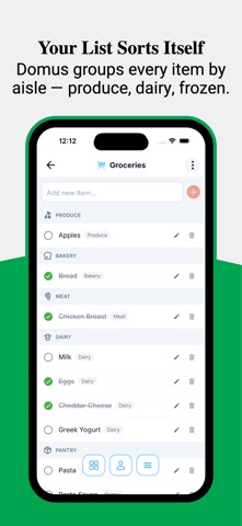 Domus: Your Family Organizer iPhone screenshot