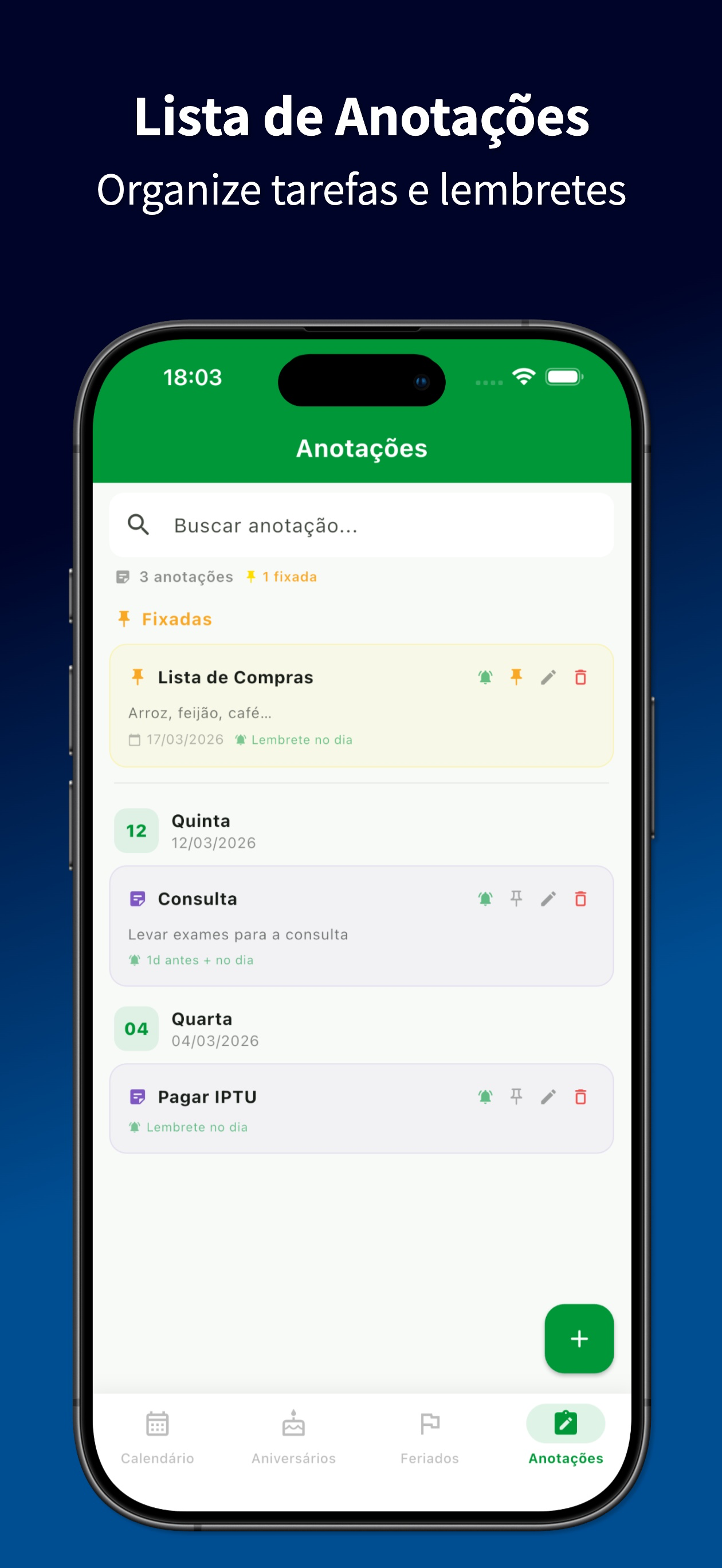 Calendário Brasil 2026
