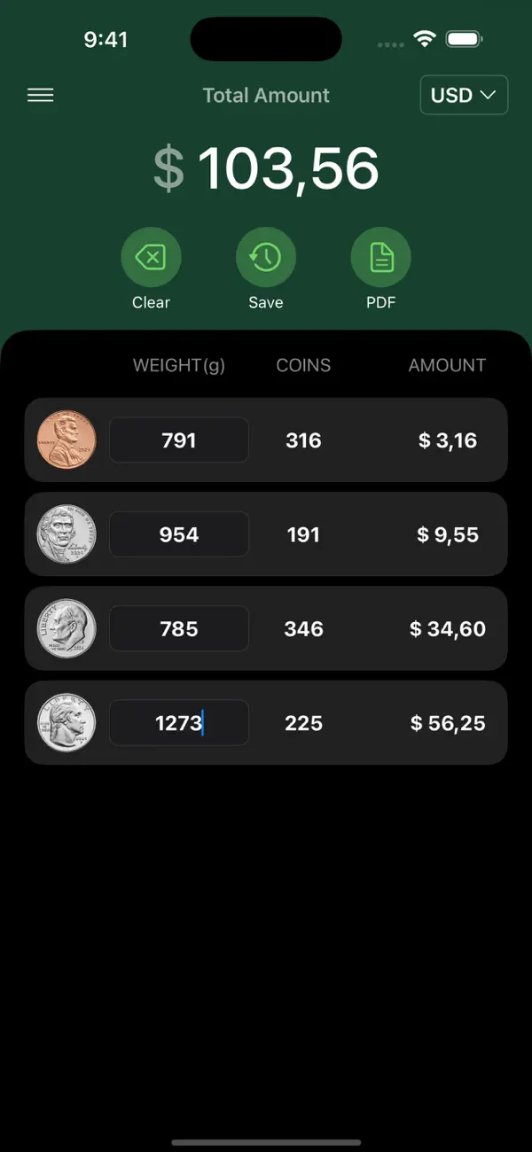 Coin Counter - CoinPouch Screenshot 5