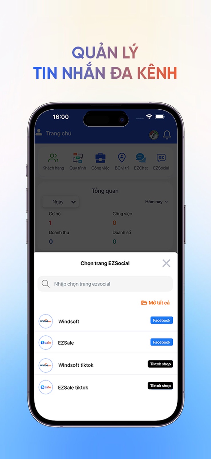 EZSale – Trợ Lý Kinh Doanh 4.0 iphone screenshot 4