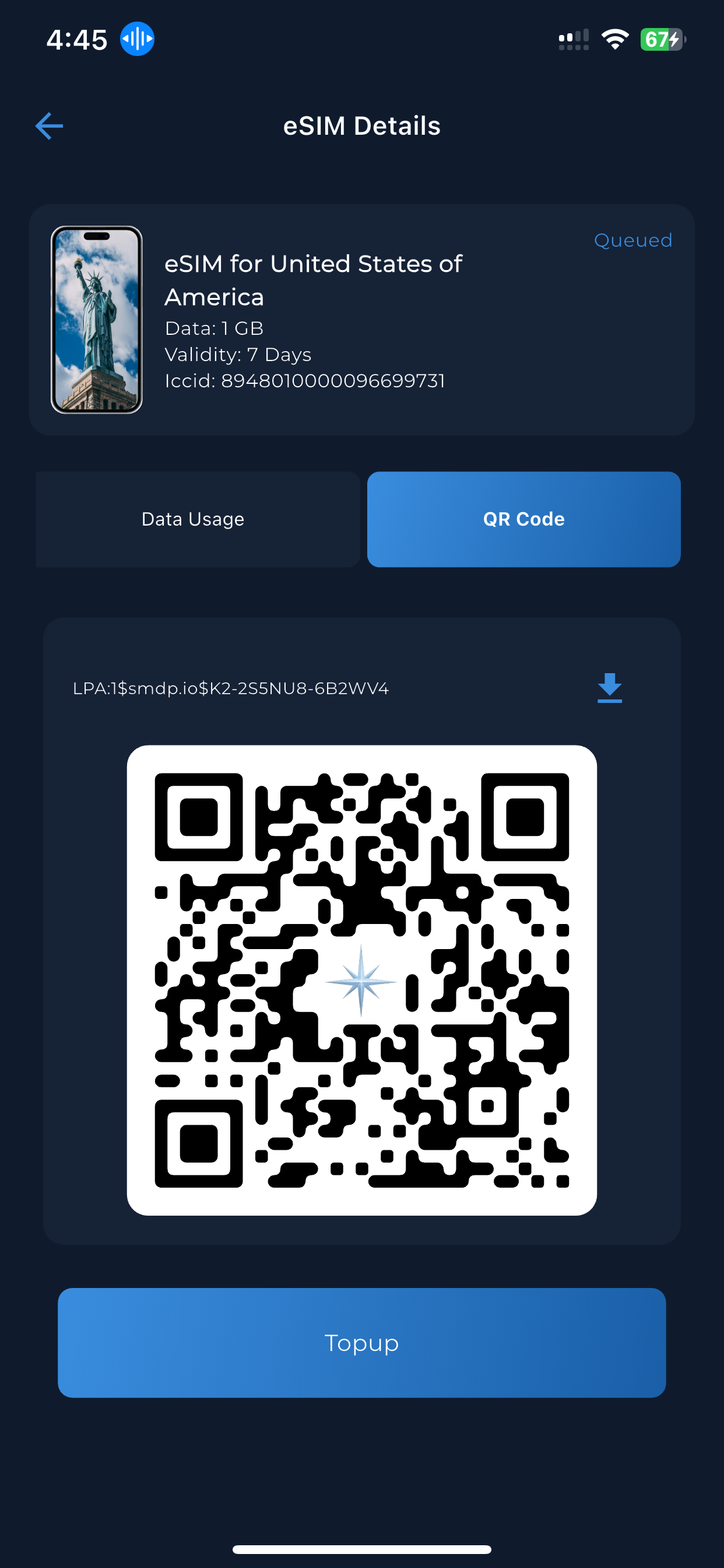 Sim2Go App screenshot 6