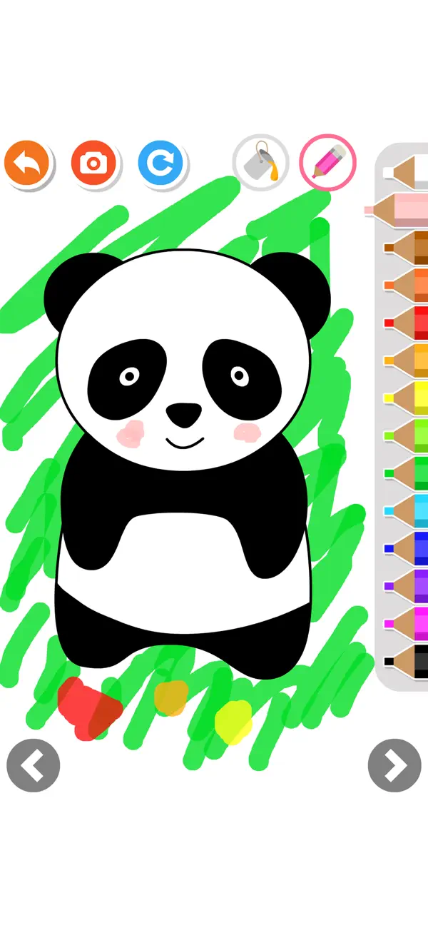 Screenshot #3 pour Coloring Book Kids 2-6