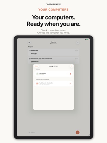 Tactic Remote: AI Coding iPad screenshot 6