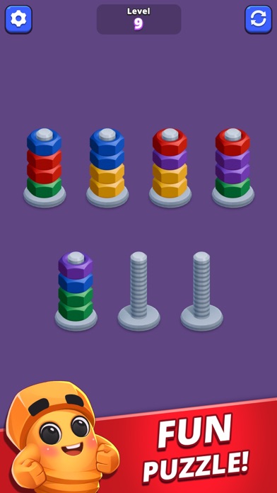 Nuts Sort Master Screenshot