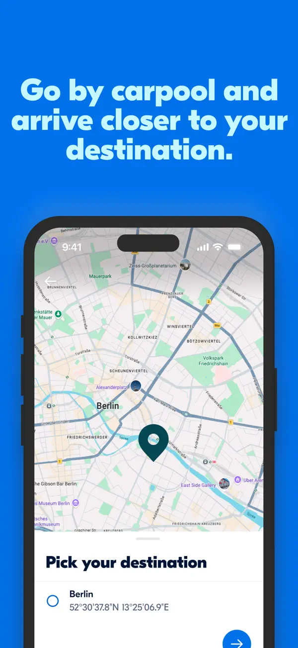 BlaBlaCar: Mitfahrten & Busse iPhone App Screenshot 4 – Reisen