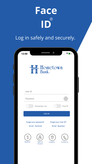 Hometown Bank OH Screenshot