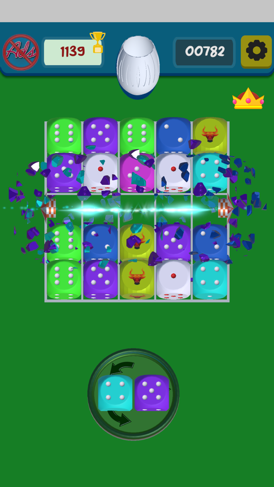 #4. Block Fusion 3D -Dice Merge (iOS) 由: nguyen duc toan