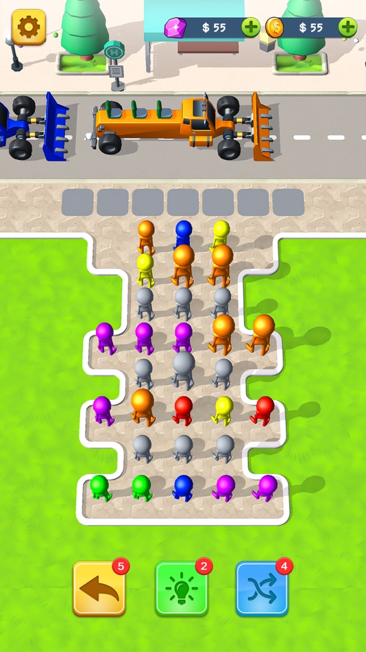 #5. Traffic Bus Jam Escape Games (iOS) 由: Muneeb Qureshi