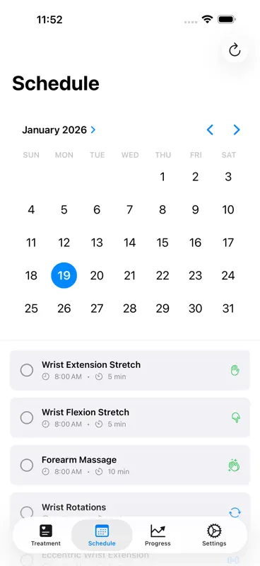 Madhouse Tennis Elbow Tracker screenshot 2 of 4